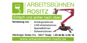 Logo Arbeitsbühnen Rositz